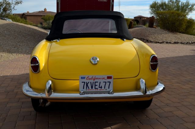 1958 Alfa Romeo Spider Giulietta Normale Roadster - photo 10