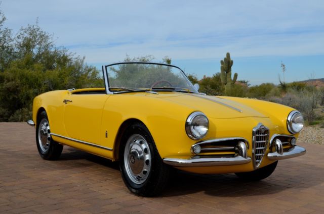 1958 Alfa Romeo Spider Giulietta Normale Roadster - photo 2