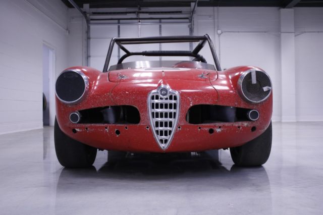 1958 Alfa Romeo Giulietta Spider Normale Racecar 1958 Alfa Romeo Giulietta Spider Normale