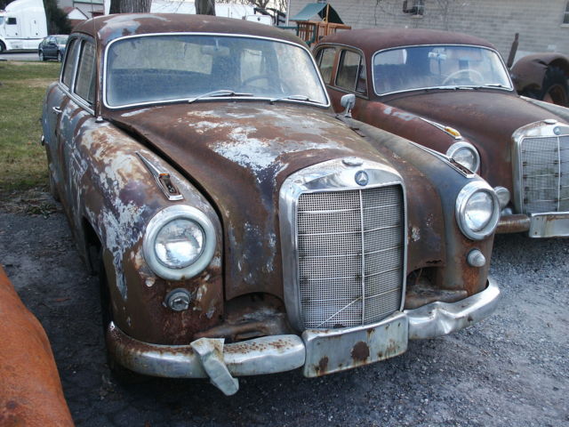 1958 Mercedes-Benz 200-Series Gray 4 door - photo 2