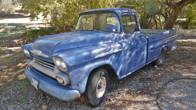 1958 Apache 3200 Fleetside Longbed Pickup 1958 Chevrolet Other Pickups