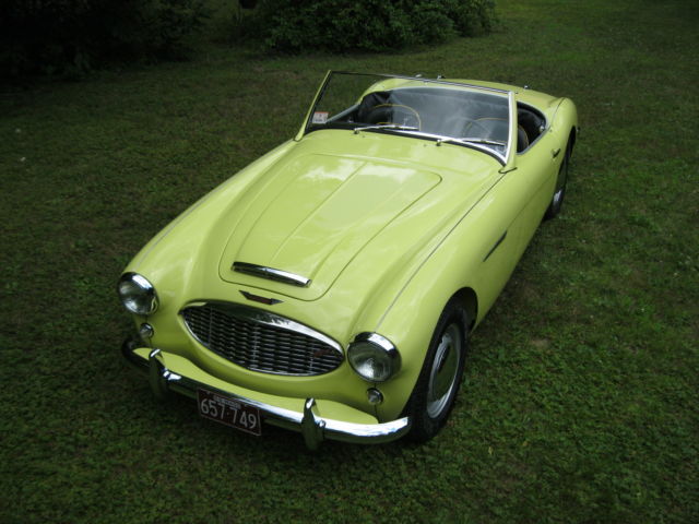 1958 Austin Healey 100-6 Concours Gold 1958 Austin Healey 100-6