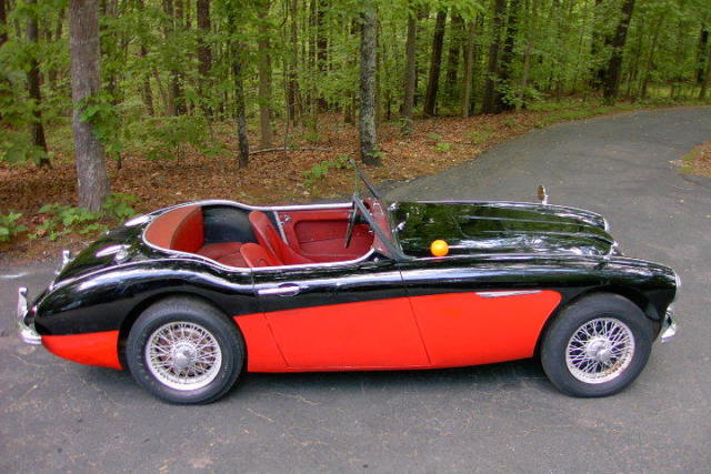 1958 Austin Healey Beautiful 100/6 Rust Free California Roadster Stored Since 65 1958 Austin Healey 100-6