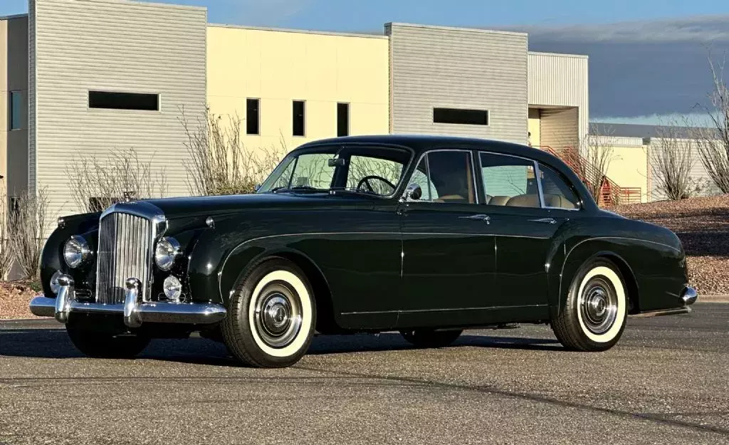 1958 Bentley S1 Continental HJ Mulliner Flying Spur 39600 Miles Velvet Green Sp 1958 Bentley S1 Continental HJ Mulliner Flying Spur