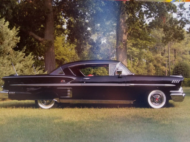 1958 BLACK CHEVY 2 DOOR HARDTOP IMPALA HERSHEY PA REGION GRAND NATIONAL WINNER 1958 Chevrolet Impala