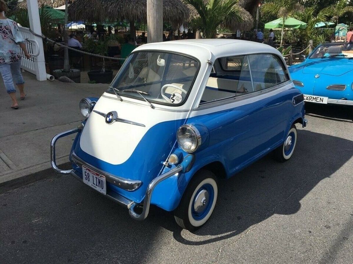 1958, BMW, Isetta, 600, Micro Car, 300, Restored, Limosine 1958 BMW Isetta
