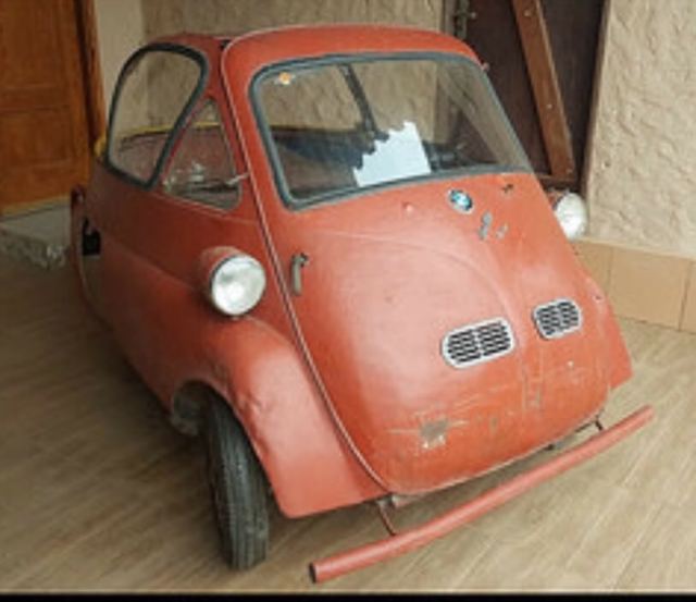 1958 BMW Other isetta bubble window cabrio 3 wheel - photo 6