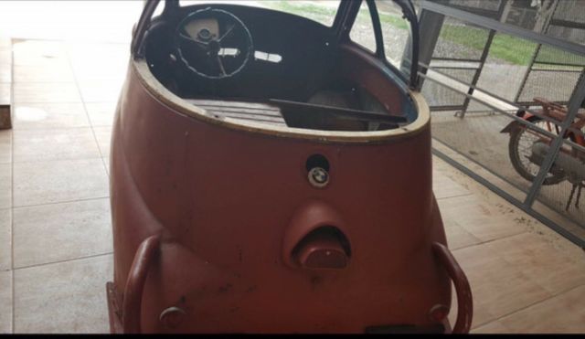 1958 BMW Other isetta bubble window cabrio 3 wheel - photo 7