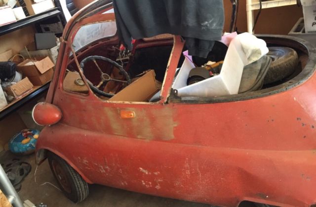 1958 BMW Other isetta bubble window cabrio 3 wheel - photo 8