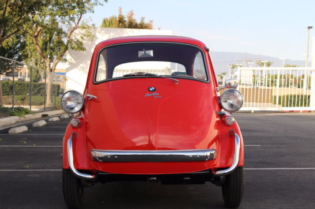 1958 BMW Isetta in Red / Only 4,768 Miles since Fully Restored 1958 BMW Isetta