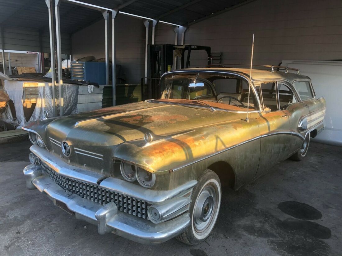 1958 Buick cabellero project may del western car 1957 rare AC 1958 Buick cabellero