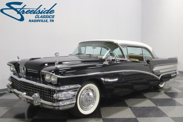 1958 Buick Century 54083 Miles Black Coupe 364 CI V8 2 Speed Automatic 1958 Buick Century --