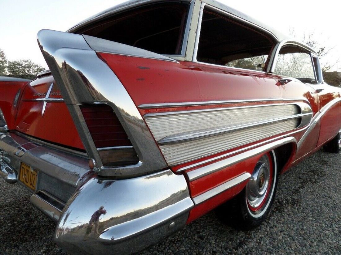 1958 BUICK SPECIAL ESTATE WAGON MODEL 49D RARE HARDTOP ORIGINAL PATINA BARN FIND 1958 Buick Riviera ESTATE WAGON HARDTOP