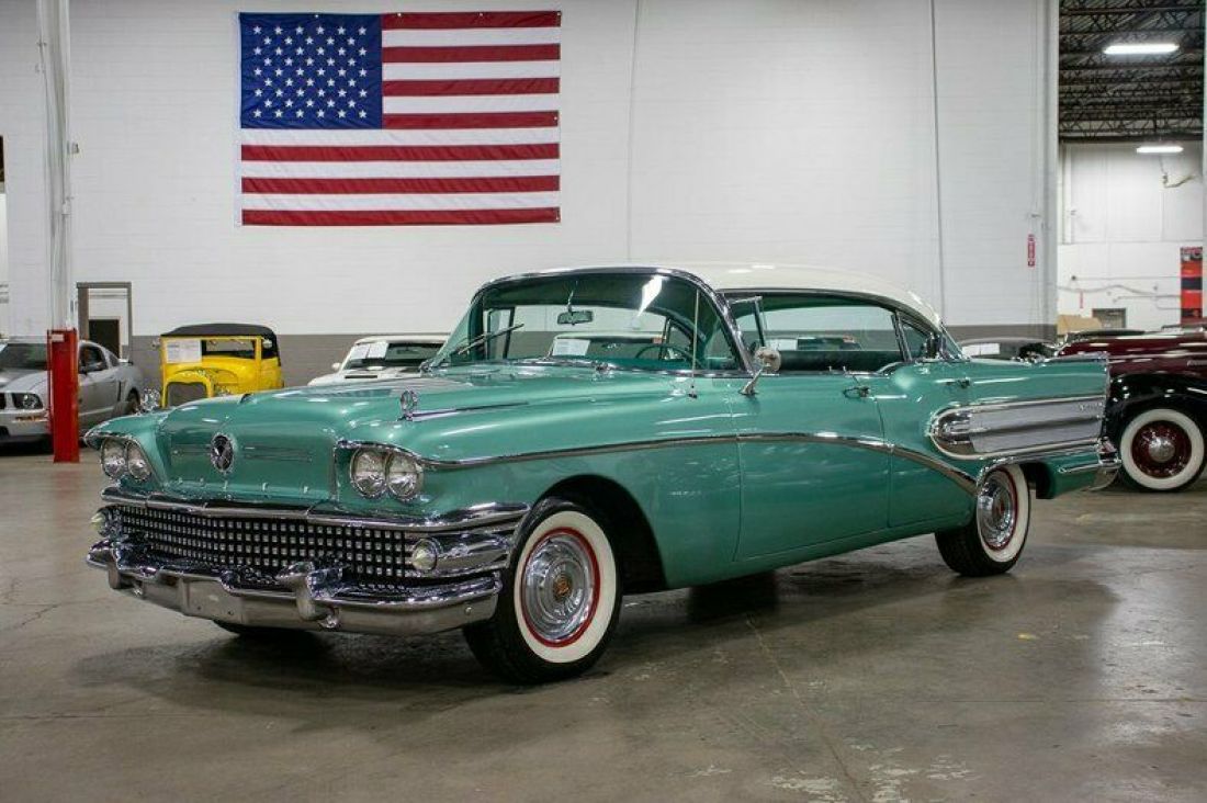 1958 Buick Super 41890 Miles Green 364ci V8 Automatic 1958 Buick Super