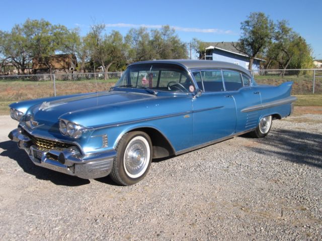 1958 Cadillac 4 Door Hardtop 62 Series Sedan 1958 Cadillac Other