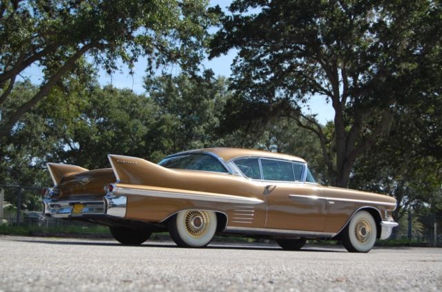 1958 Cadillac Coupe DeVille Original Car Survivor 51K Actual Miles Sabre Wheels 1958 Cadillac DeVille