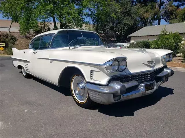 1958 Cadillac deville, White with 100,000 Miles available now! 1958 Cadillac DeVille