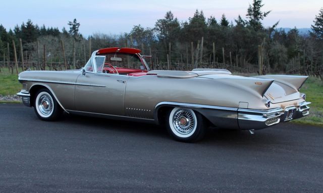 1958 Cadillac Eldorado Biarritz Convertible, ONE OF 815 BUILT, FRAME-UP RESTORED 1958 Cadillac Eldorado Biarritz