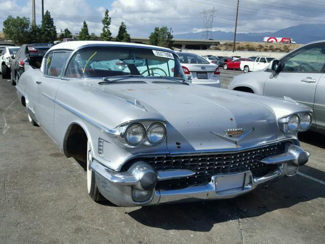 1958 CADILLAC ELDORADO SEVILLE 101329 Miles Silver Coupe 365 V-8 Automatic 1958 Cadillac Eldorado SEVILLE