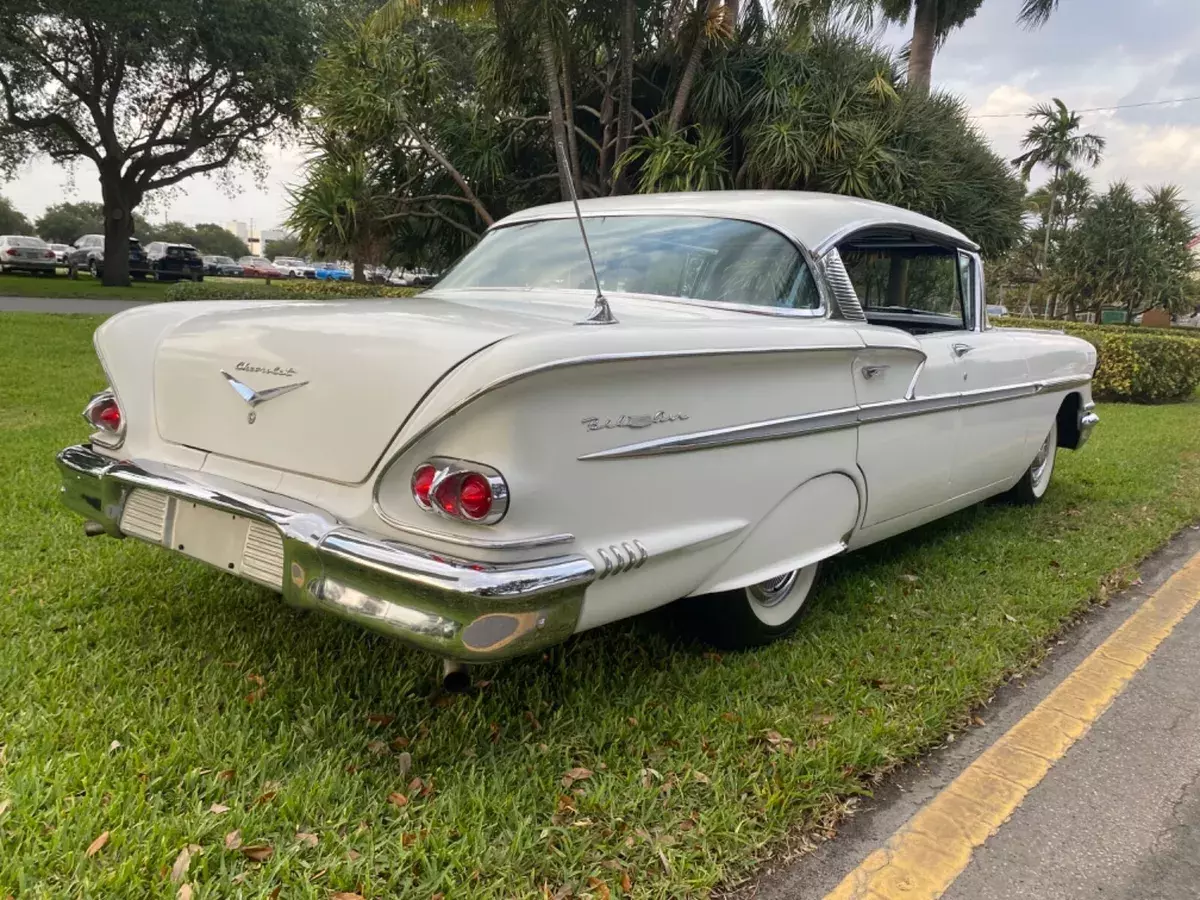 1958 CHERVOLET BELAIR HARD TOP SEDAN 283CI V8 ENGINE BUY IT NOW 954 937 8271 1958 Chevrolet Bel Air/150/210