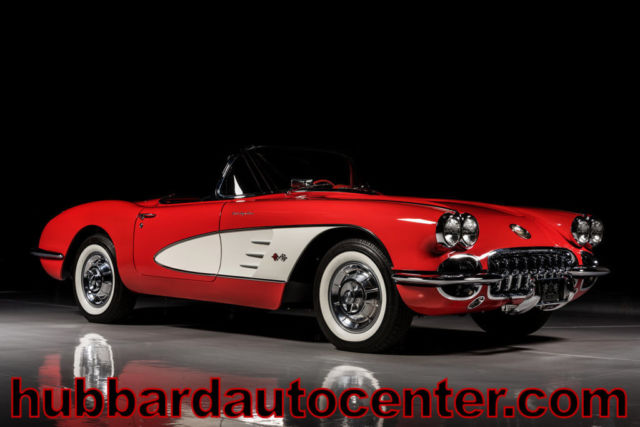 1958 Chevrole Corvette Convertible Fuel Injected, Numbers Matching, Restored! 1958 Chevrolet Corvette Matching Numbers, Fuel Injection, Complete Frame O