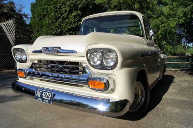 1958 Chevrolet 3100 APACHE Short Bed Custom - Stunning Cosmetics, 350V8, Auto 1958 Chevrolet Other Pickups