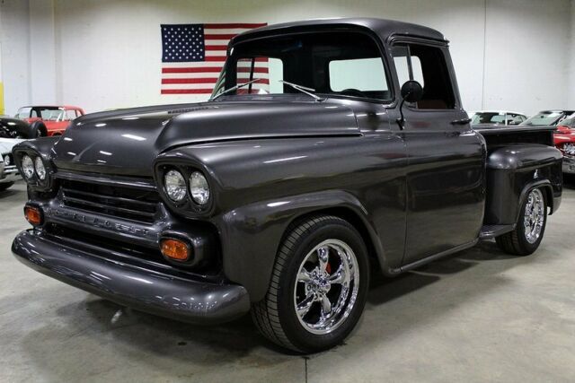 1958 Chevrolet Apache 1236 Miles Gray Pickup Truck 4.8L V8 4L60E Automatic 1958 Chevrolet Other Pickups --