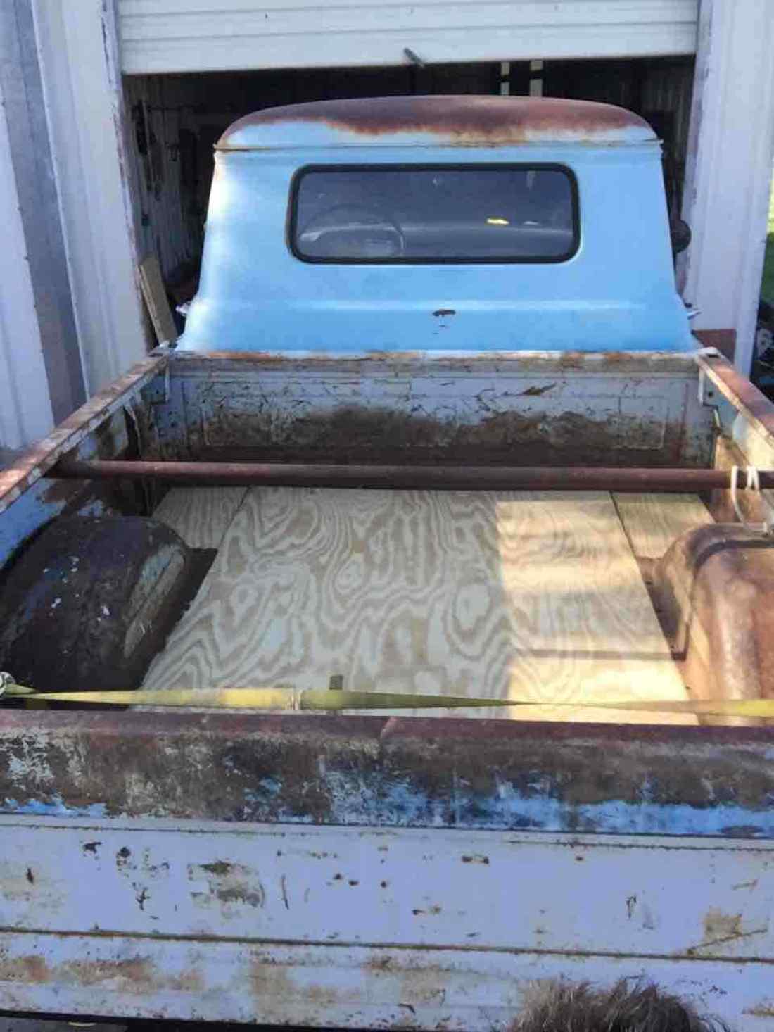 1958 Chevrolet Apache Pickup Blue 4WD Automatic 3100 1958 Chevrolet Apache 3100