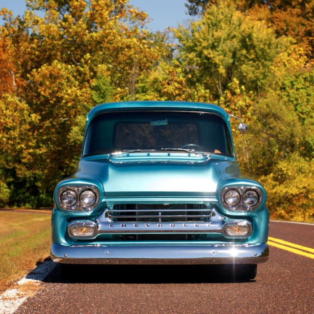 1958 Chevrolet Apache Pickup, fleetside model,Mahogany Wood,454ci V8,Turbo 350 1958 Chevrolet Other Pickups