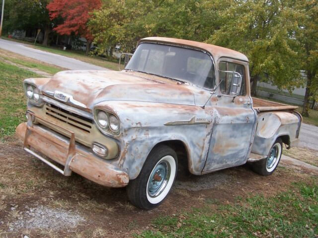 1958 chevrolet APACHE SHORTBED 3100 IE 1955 CAMEO 5 WINDOW 1949 SRUARE BODY 1987 1958 Chevrolet Other Pickups SHORTBED APACHE