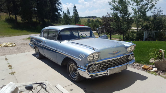 1958 Chevrolet Bel Air 2 Door Sedan 348 Matching Numbers 1958 Chevrolet Bel Air/150/210 Base Sedan 2-Door