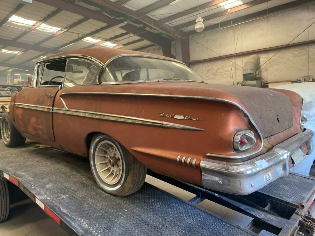 1958 chevrolet bel air 2 dr htp (project) 1958 Chevrolet Bel Air/150/210