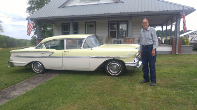 1958 Chevrolet Belair Low miles all original 348 auto p/s rare great find 1958 Chevrolet Bel Air/150/210