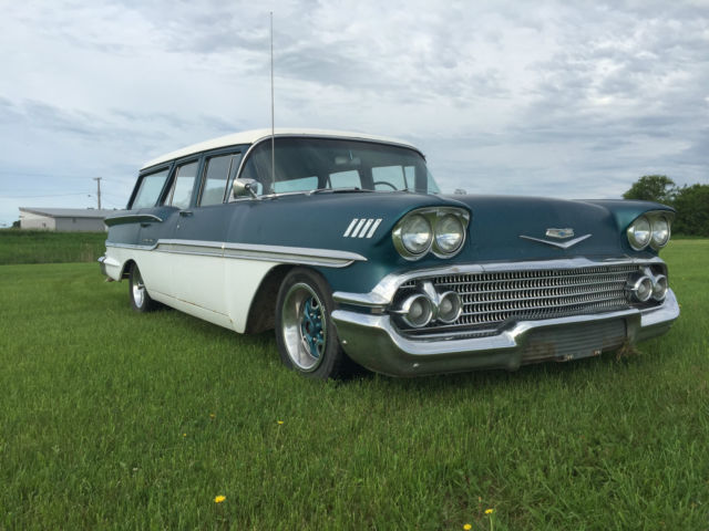 1958 CHEVROLET BROOKWOOD NOMAD BEL-AIR STATIONWAGN HOT RAT ROD RARE 1958 Chevrolet Nomad