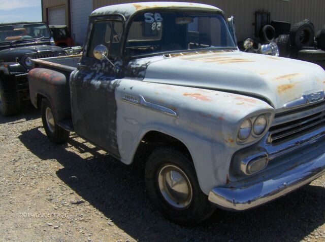 1958 Chevrolet Other Pickups 3100 Apache Chrome Body parts - photo 3