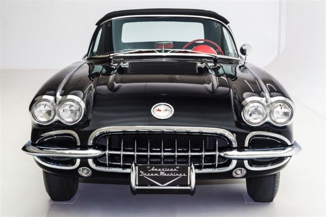 1958 Chevrolet Corvette Black & Red Frame-Off - photo 7
