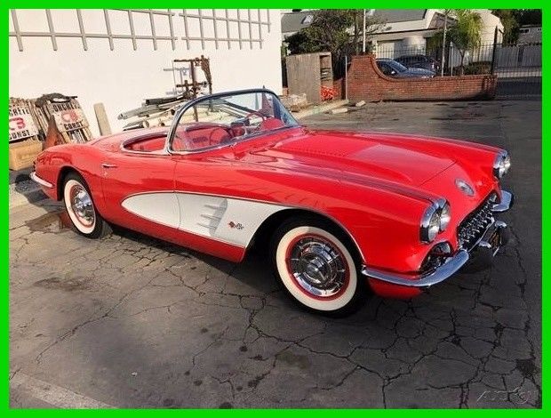 1958 Chevrolet Corvette Convertible Frame-Off Restoration, 327 V8, 4-Spd Manual 1958 Chevrolet Corvette Frame-Off Restoration