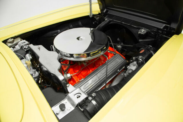 1958 Chevrolet Corvette Convertible, Yellow/Black, 283, Automatic - photo 5