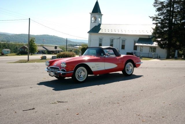 1958 Chevrolet Corvette Frame On Resto Fuelie Killer Cosmetics L@@K Manual RWD 1958 Chevrolet Corvette Frame On Resto Fuelie Killer Cosmetics L@@K
