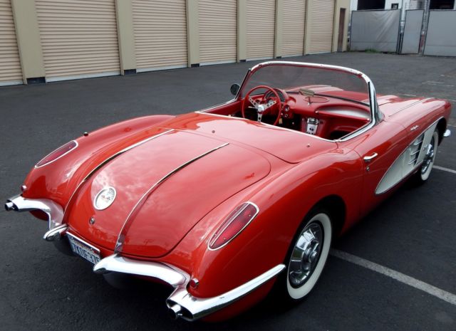 1958 Chevrolet Corvette Fuel Injected 4 Speed Hard Top Roadster - photo 7