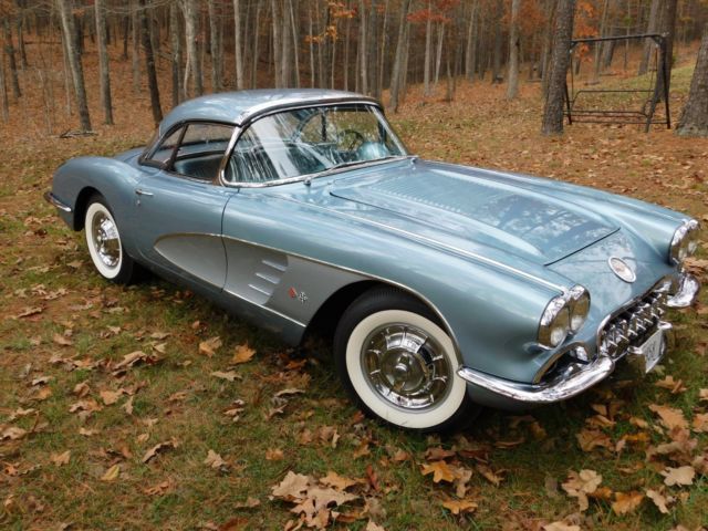 1958 Chevrolet Corvette Hardtop 4-Speed 283ci Dual-Quad V8 1958 Chevrolet Corvette