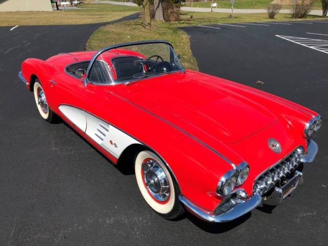 1958 Chevrolet Corvette Orig#MatchDualQuad245hp*Auto*SignetRed/Charocal* - photo 5
