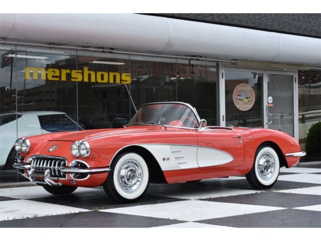 1958 Chevrolet Corvette, Well Restored, Rare Dual 4 Carbs with Powerglide!! 1958 Chevrolet Corvette