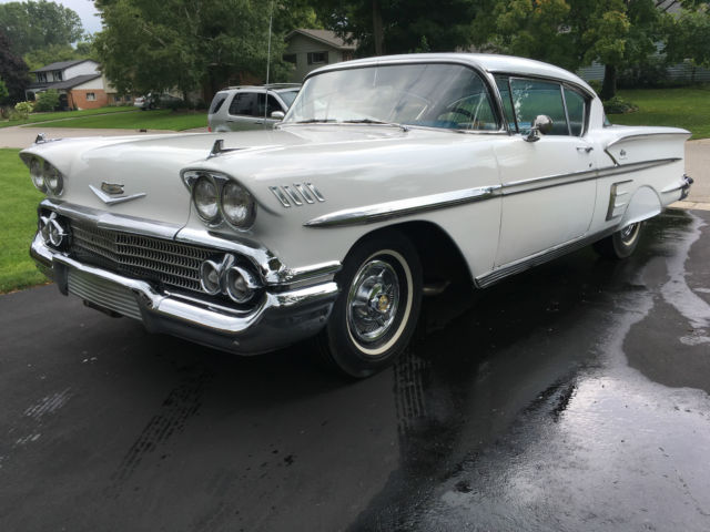 1958 Chevrolet Impala 348 like 409 Auto 2dr Solid very rare solid start 1958 Chevrolet Impala Impala