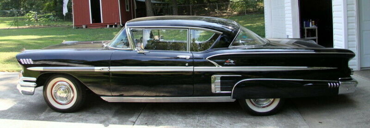 1958 CHEVROLET IMPALA 350 V8 W/4 BARREL & 350 3 SPEED TRANSMISSION, VERY NICE! 1958 Chevrolet Impala
