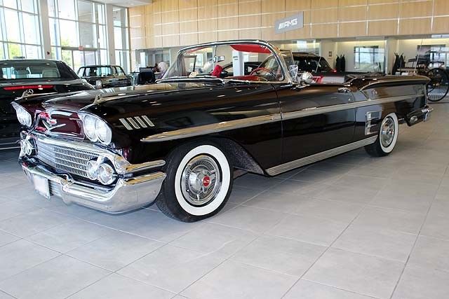 1958 chevrolet impala convertible 348 tri power 1958 Chevrolet Impala 348 tri power