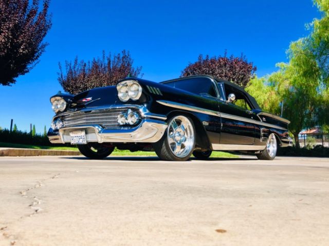 1958 Chevrolet Impala Convertible Custom Upgrades w /Continental Kit