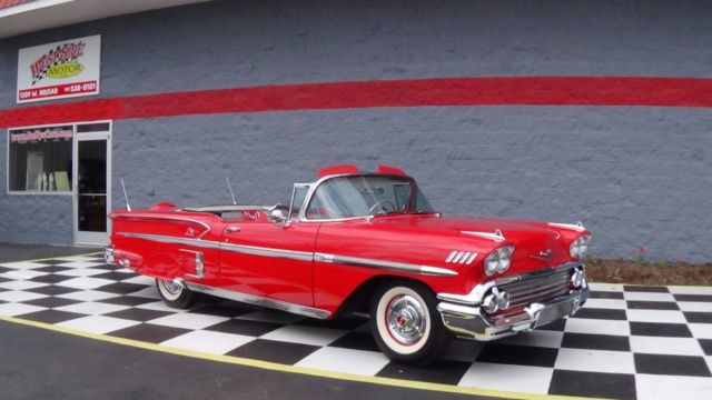 1958 CHEVROLET IMPALA CONVERTIBLE 348ci TRI POWER 1958 Chevrolet Impala CONVERTIBLE