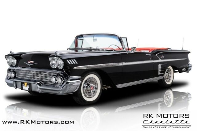 1958 Chevrolet Impala Onyx Convertible 348 V8 2 Speed Automatic 1958 Chevrolet Impala --