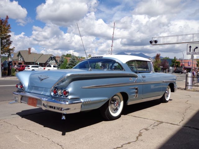 1958 Chevrolet Impala Sport Coupe 348 Tri Power loaded with many rare options No 1958 Chevrolet Impala Impala
